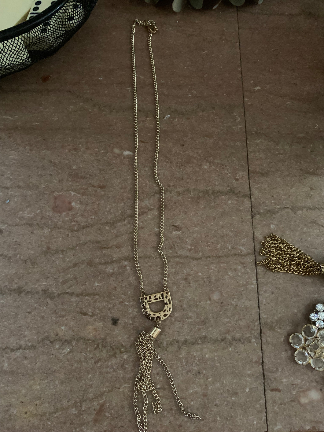 Vintage Motif Necklace