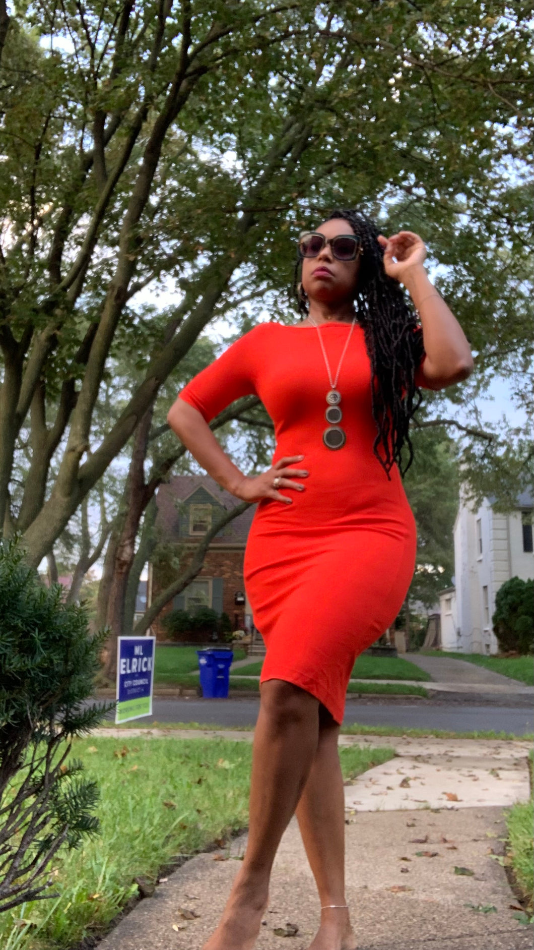 Red Pencil Dress Thrift On the Ave. Red Pencil Dress Thrift On the Ave.